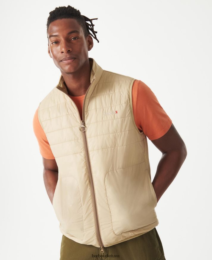 apranga Barbour kranto gilet olivinas vyrų 6F6D80222