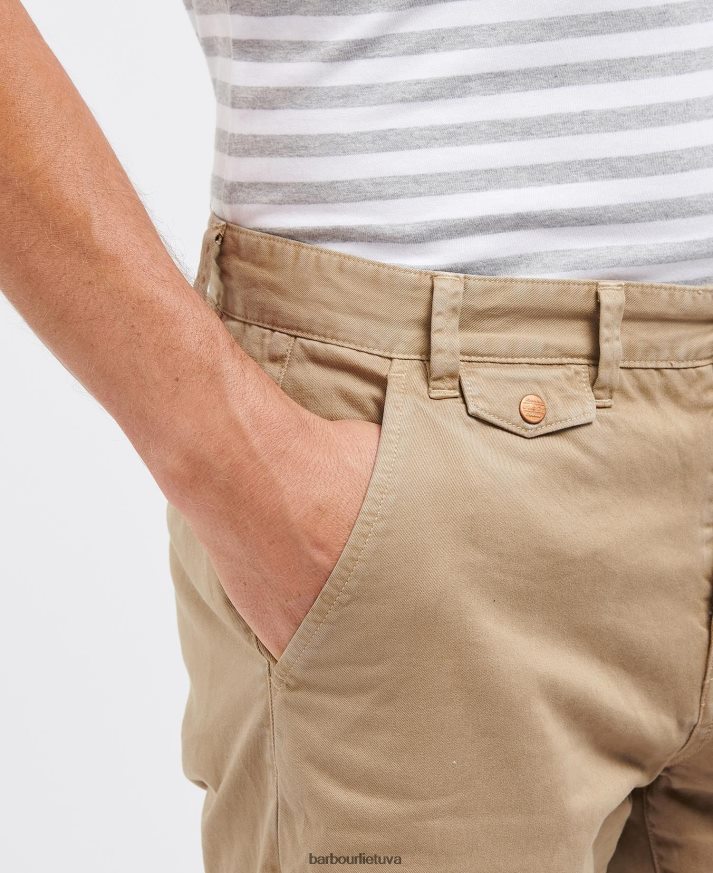 apranga Barbour Neuston ruoželiniai šortai jėga mėlyna vyrų 6F6D801141