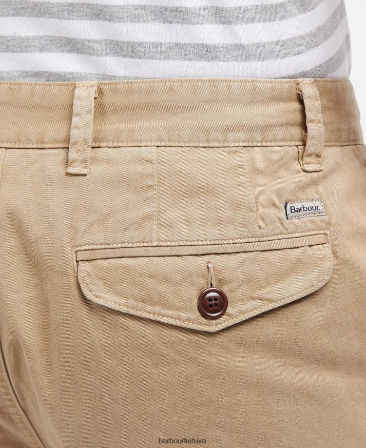 apranga Barbour Neuston ruoželiniai šortai jėga mėlyna vyrų 6F6D801141