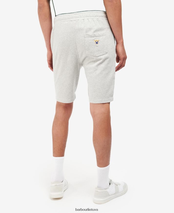 apranga Barbour Newnham prakaito šortai pilkas marlas vyrų 6F6D801182