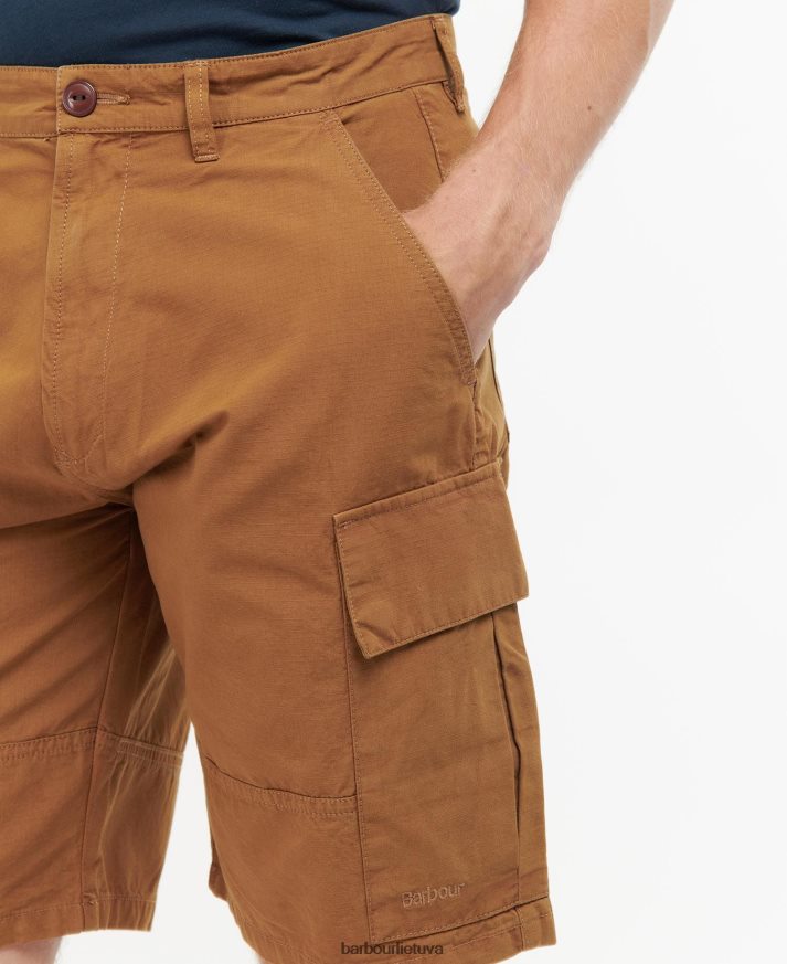 apranga Barbour būtini ripstop cargo šortai gebenės žalia vyrų 6F6D801151