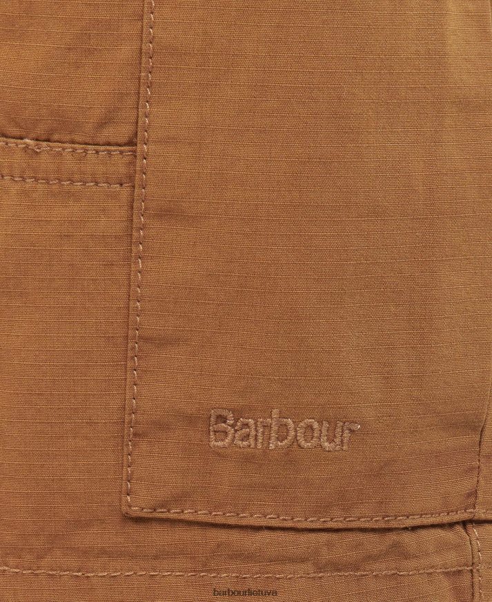 apranga Barbour būtini ripstop cargo šortai gebenės žalia vyrų 6F6D801151