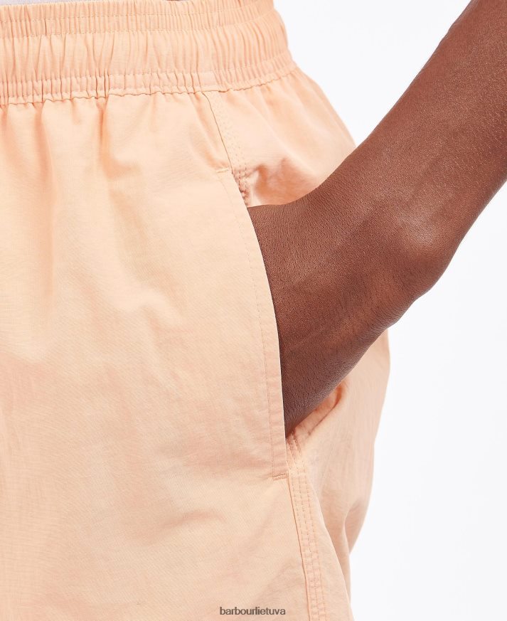 apranga Barbour esminiai logotipo maudymosi šortai koralinis smėlis vyrų 6F6D801212