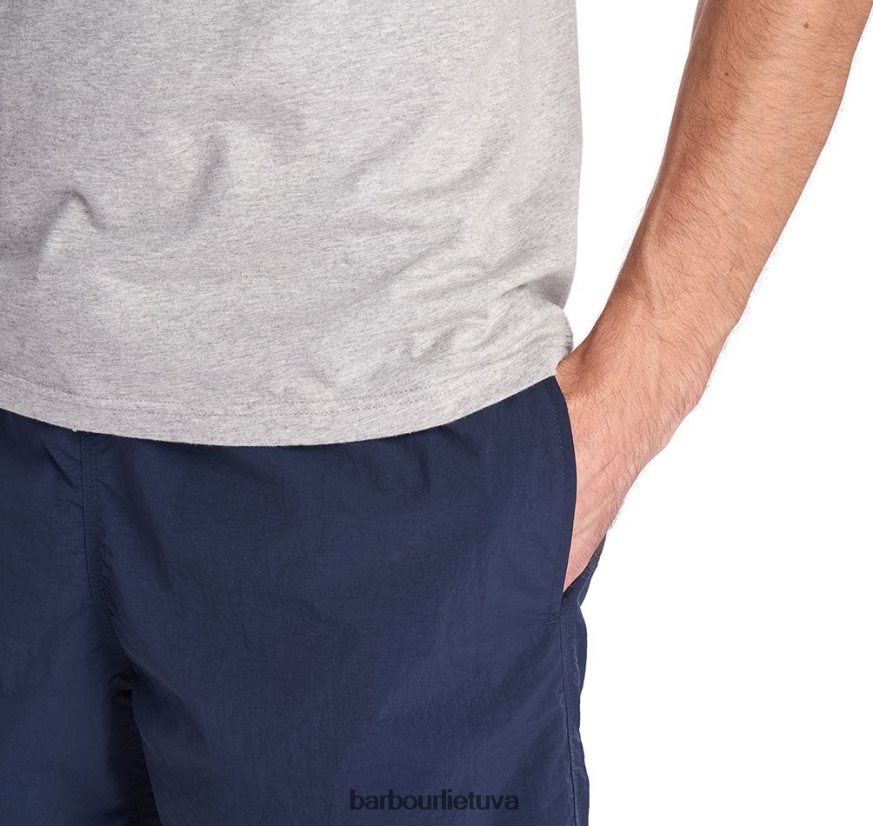 apranga Barbour esminiai logotipu 5\'\' maudymosi šortai alyvuogių vyrų 6F6D801142