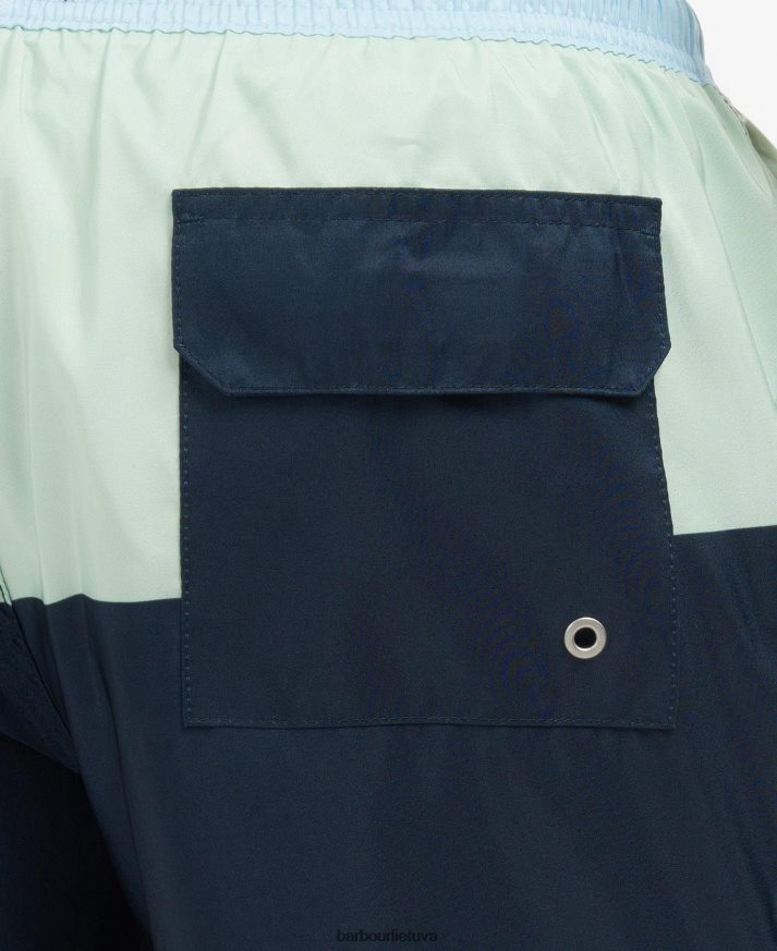 apranga Barbour john dviejų atspalvių maudymosi šortai dangus vyrų 6F6D801226