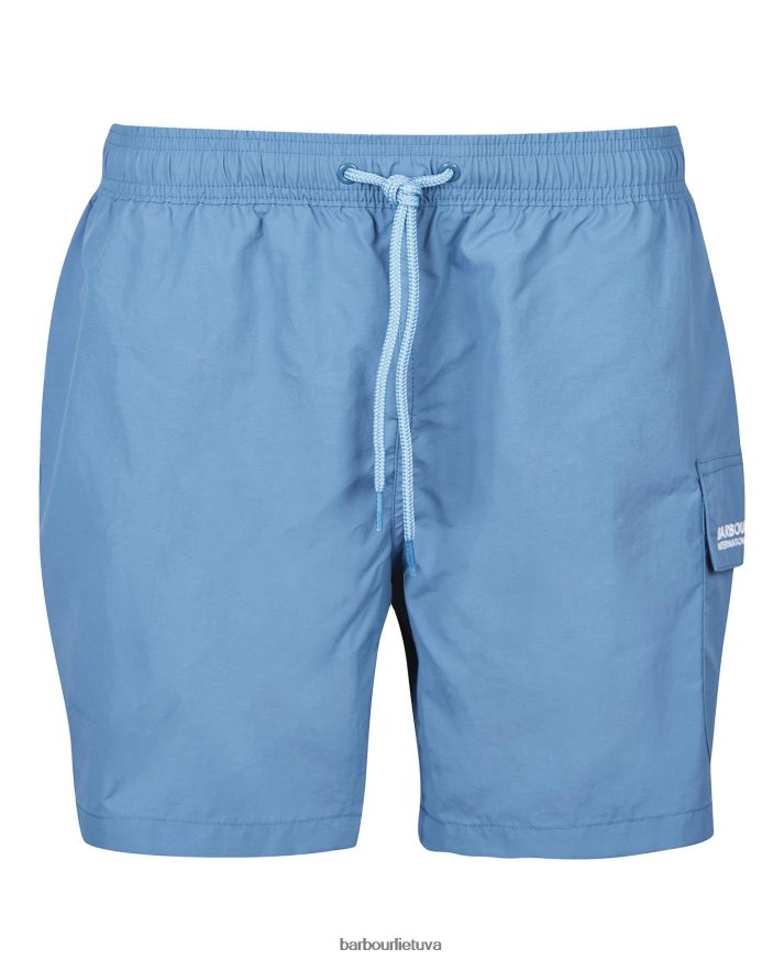 apranga Barbour kišeniniai maudymosi šortai mėlynas horizontas vyrų 6F6D801192
