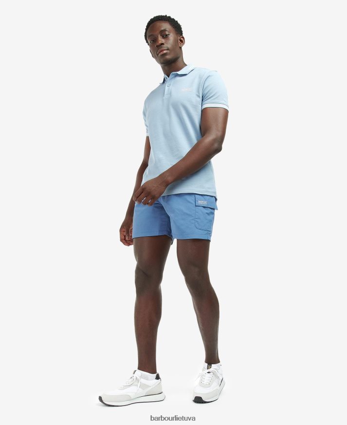 apranga Barbour kišeniniai maudymosi šortai mėlynas horizontas vyrų 6F6D801192