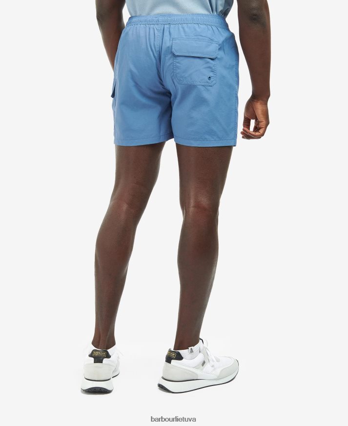 apranga Barbour kišeniniai maudymosi šortai mėlynas horizontas vyrų 6F6D801192