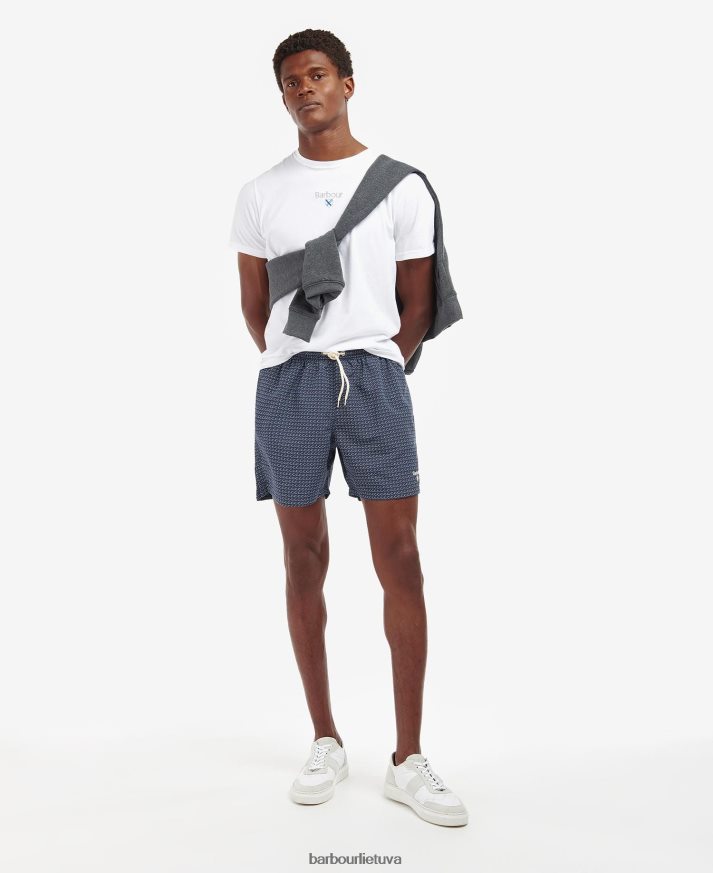 apranga Barbour potvynių plaukimo šortai klasikinis laivynas vyrų 6F6D801223