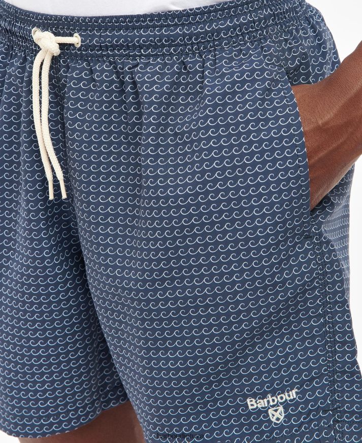apranga Barbour potvynių plaukimo šortai klasikinis laivynas vyrų 6F6D801223