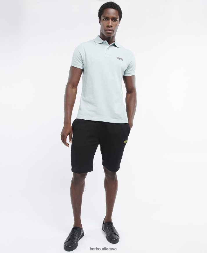 apranga Barbour sportiniai treko šortai antracito marlas vyrų 6F6D801210