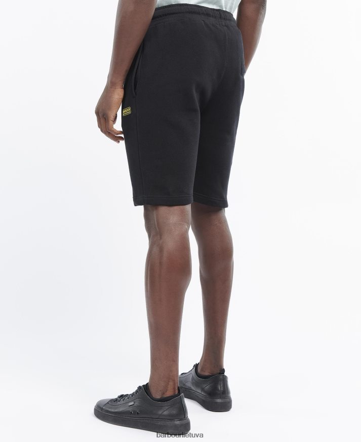 apranga Barbour sportiniai treko šortai antracito marlas vyrų 6F6D801210