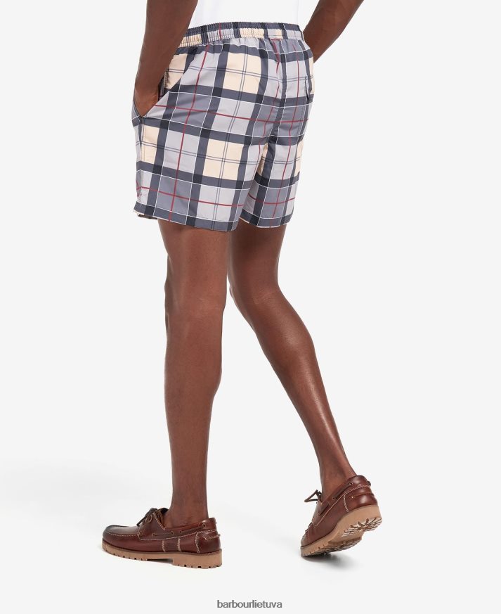 apranga Barbour tartaniniai maudymosi šortai vandens tartanas vyrų 6F6D801157