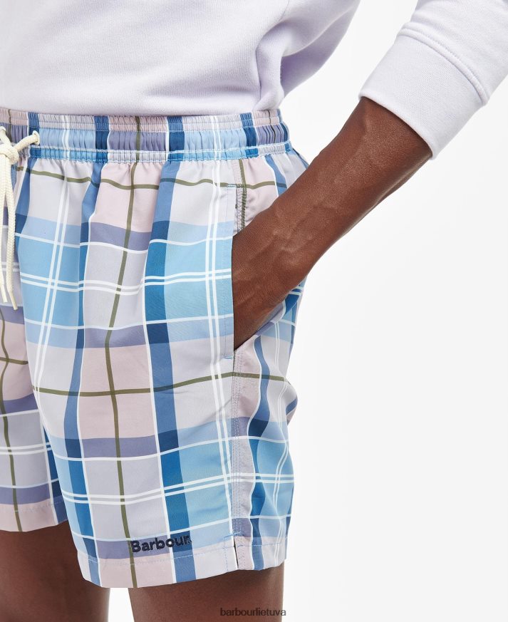 apranga Barbour tartaniniai plaukimo šortai klasikinis tartanas vyrų 6F6D801233