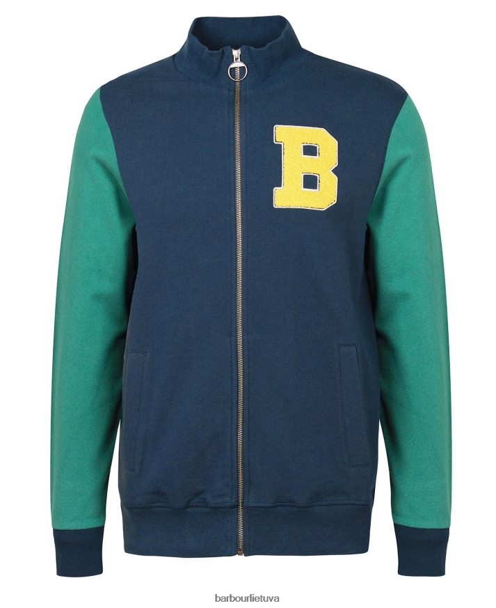 apranga Barbour „Northgate Letterman“ striukė klasikinis laivynas vyrų 6F6D801016