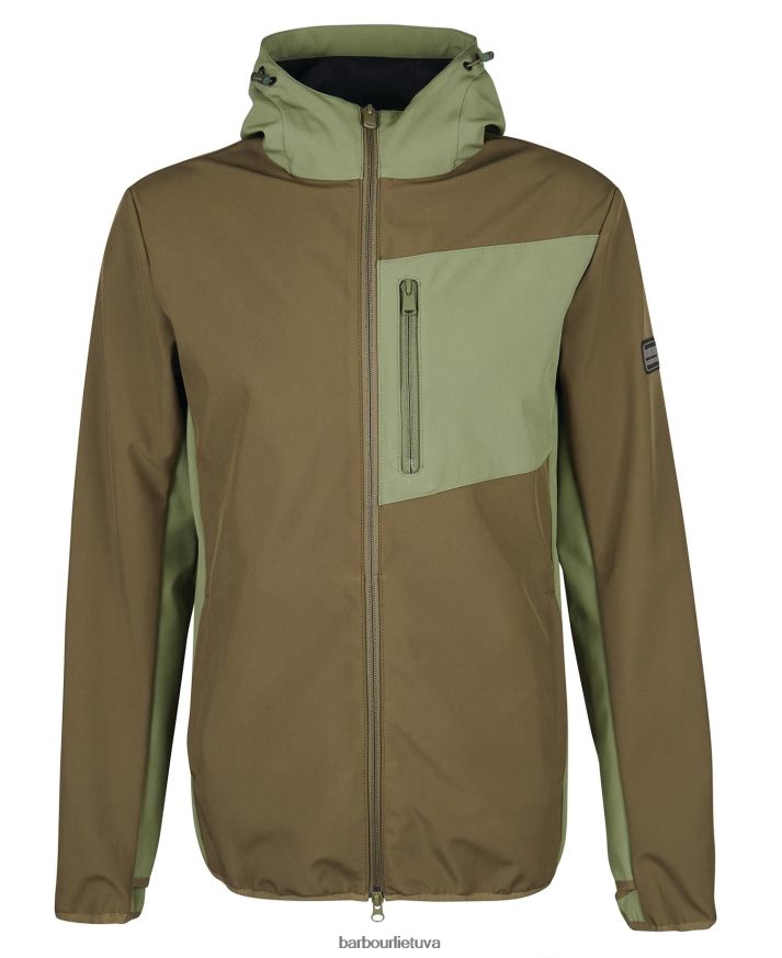 apranga Barbour „mercian“ apvalkalo ir vilnonė striukė klasikinis juodas vyrų 6F6D801135