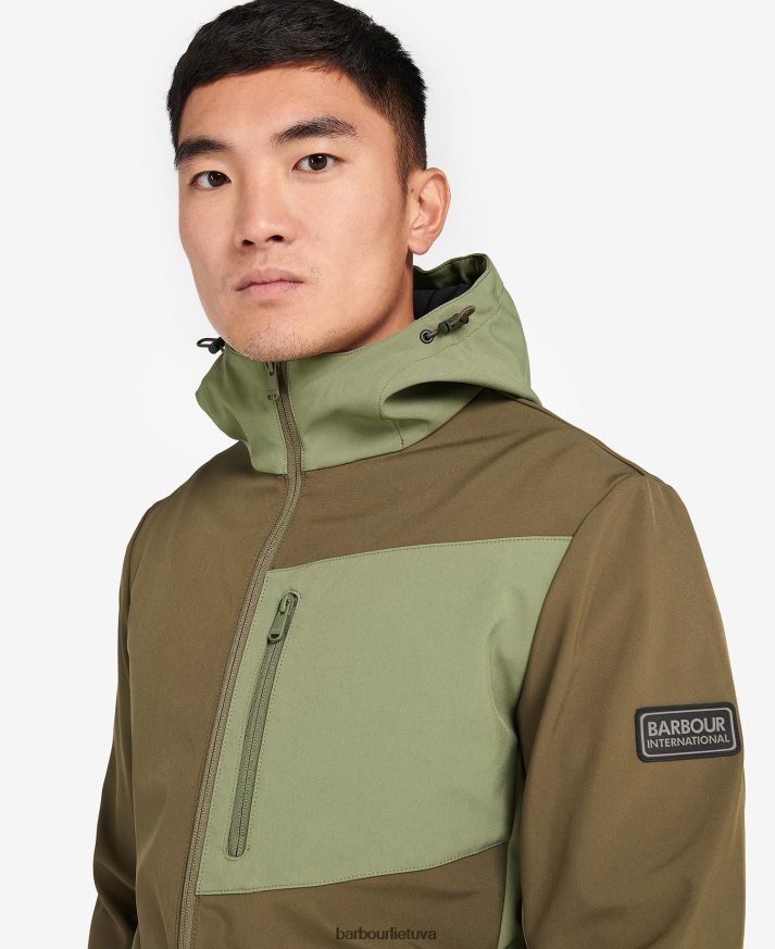 apranga Barbour „mercian“ apvalkalo ir vilnonė striukė klasikinis juodas vyrų 6F6D801135