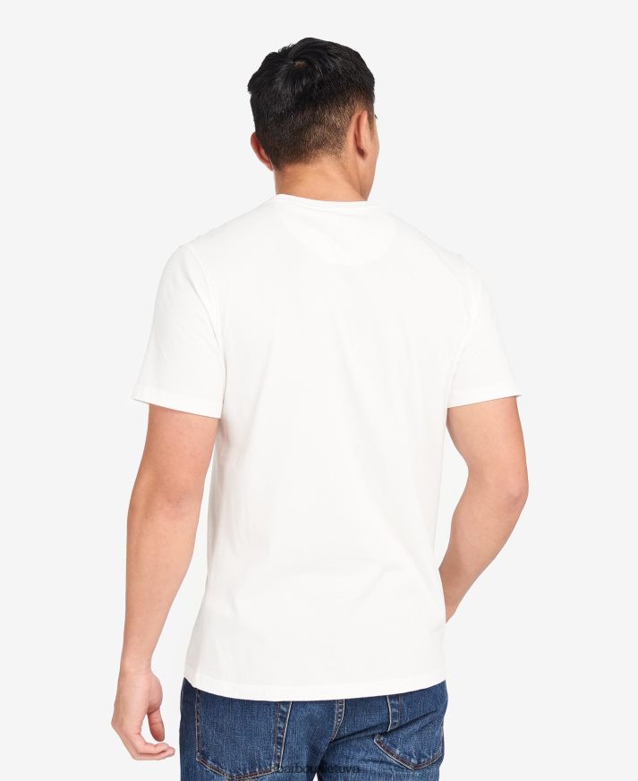 apranga Barbour Harris grafiniai marškinėliai blyškus dangus vyrų 6F6D80969