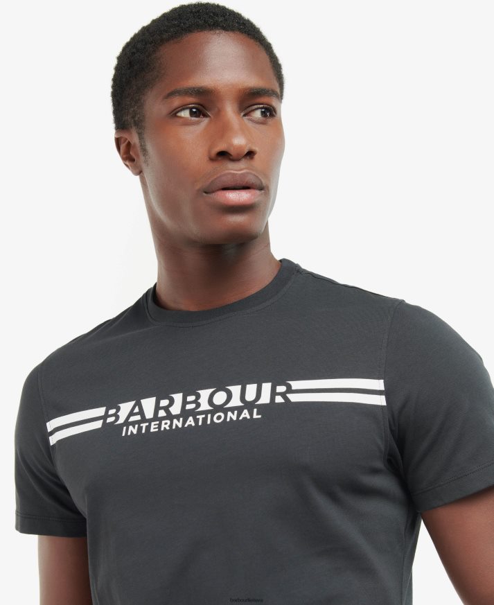 apranga Barbour Oskaro marškinėliai rašalas vyrų 6F6D80816