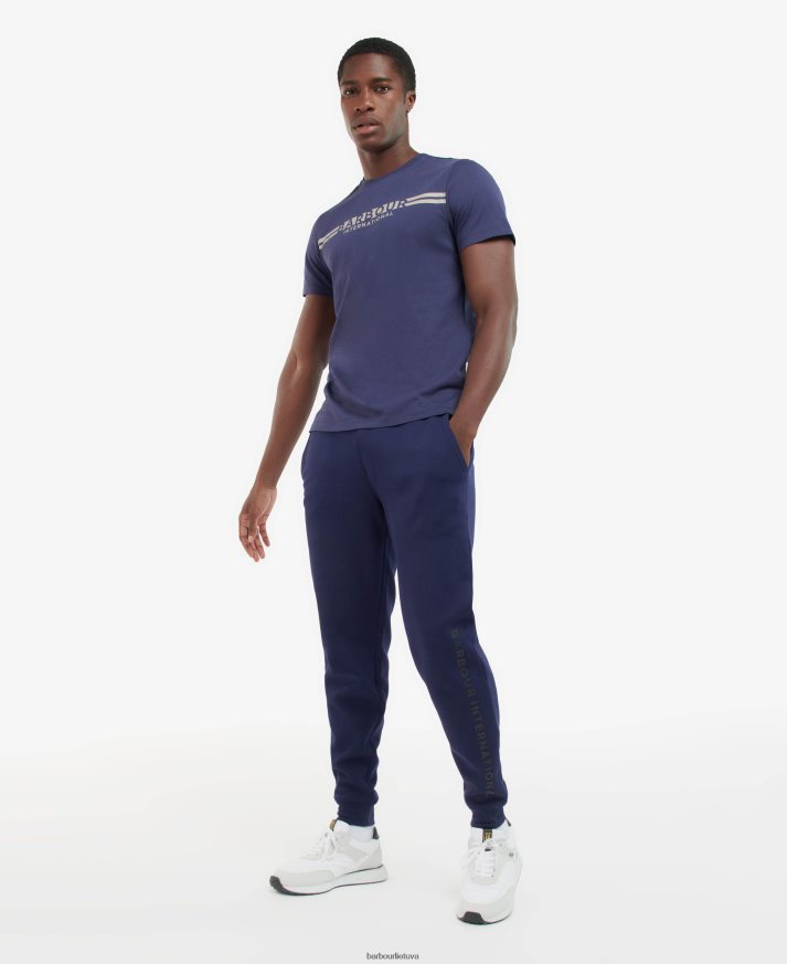 apranga Barbour Oskaro marškinėliai rašalas vyrų 6F6D80846