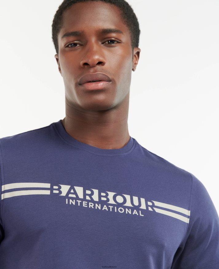 apranga Barbour Oskaro marškinėliai rašalas vyrų 6F6D80846