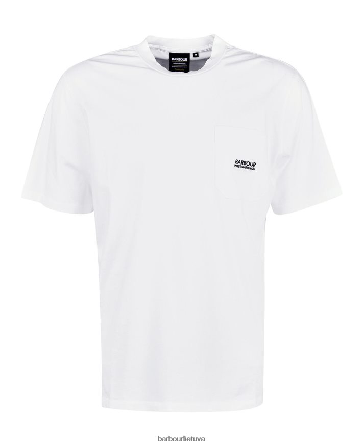 apranga Barbour Radok kišeniniai marškinėliai juodas vyrų 6F6D80849