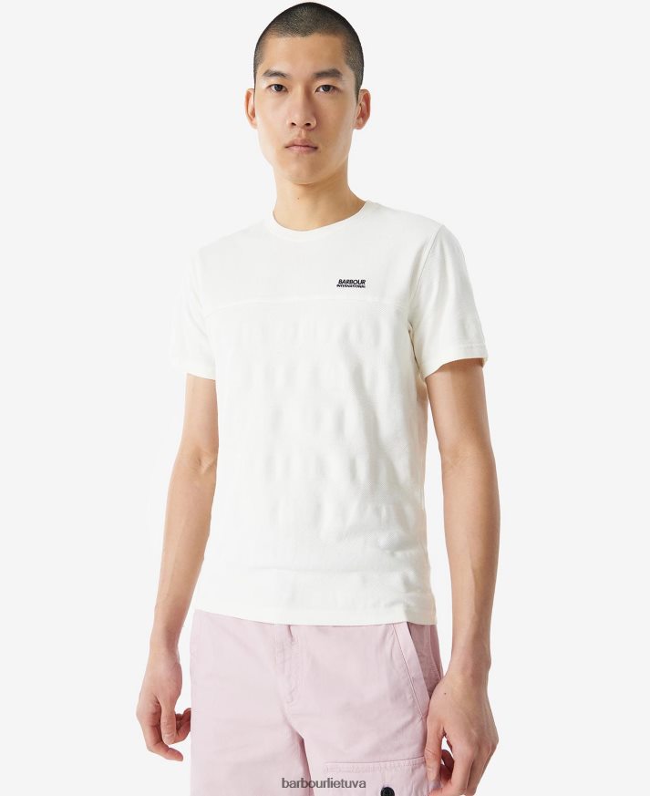 apranga Barbour Serge'o marškinėliai šnabžda balta vyrų 6F6D80890