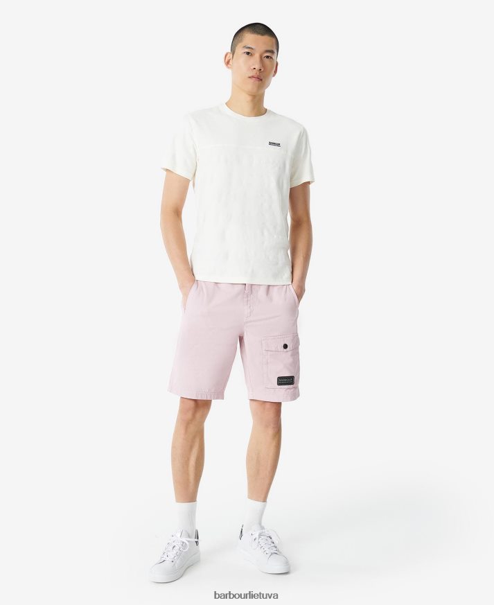 apranga Barbour Serge\'o marškinėliai šnabžda balta vyrų 6F6D80890