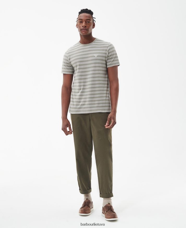 apranga Barbour Sherburn marškinėliai kukurūzų stiebas vyrų 6F6D80815