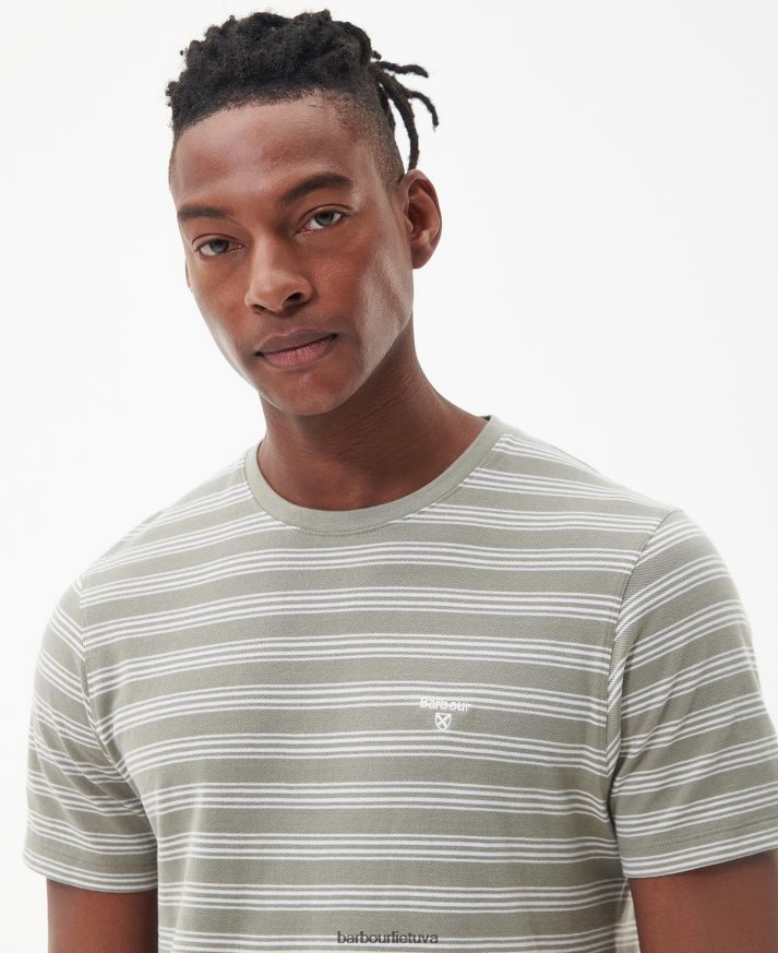 apranga Barbour Sherburn marškinėliai kukurūzų stiebas vyrų 6F6D80815