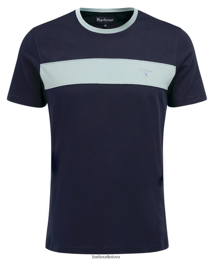 apranga Barbour Steaford paneliniai marškinėliai klasikinis baltas vyrų 6F6D80763