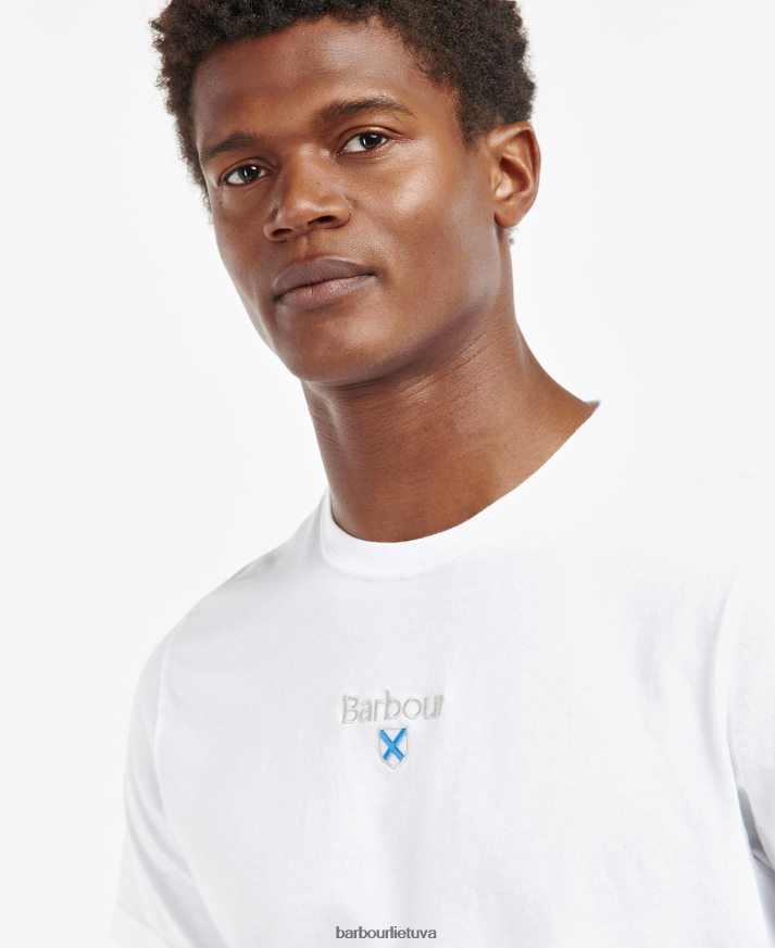 apranga Barbour „Stockton“ logotipo marškinėliai klasikinis laivynas vyrų 6F6D80829