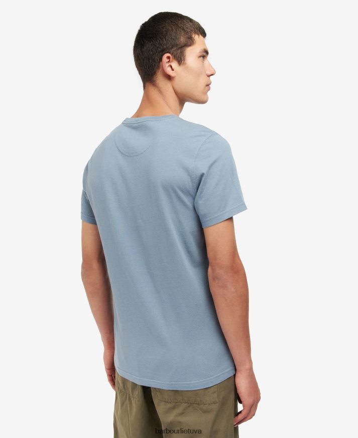 apranga Barbour „Stockton“ logotipo marškinėliai klasikinis laivynas vyrų 6F6D80950