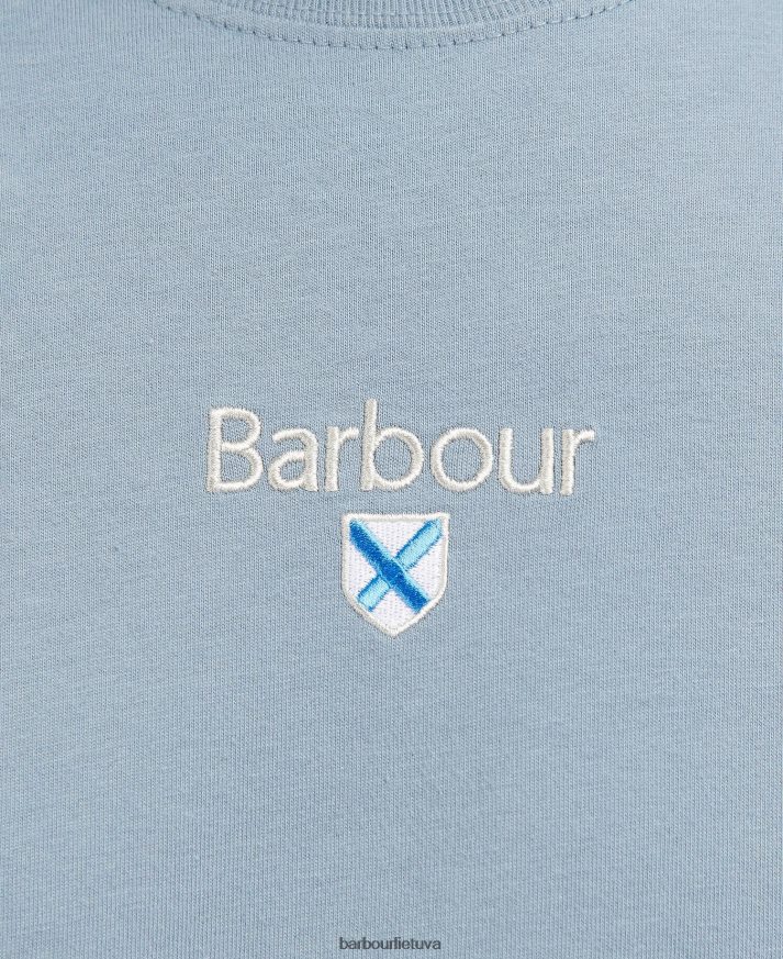 apranga Barbour „Stockton“ logotipo marškinėliai klasikinis laivynas vyrų 6F6D80950