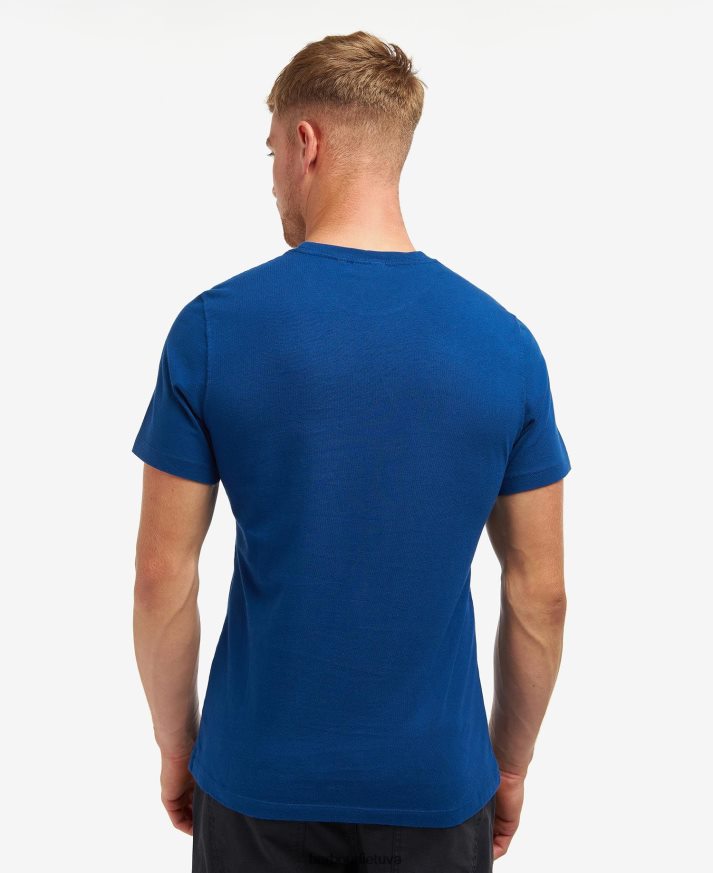 apranga Barbour Whitburn marškinėliai šnabžda balta vyrų 6F6D80940