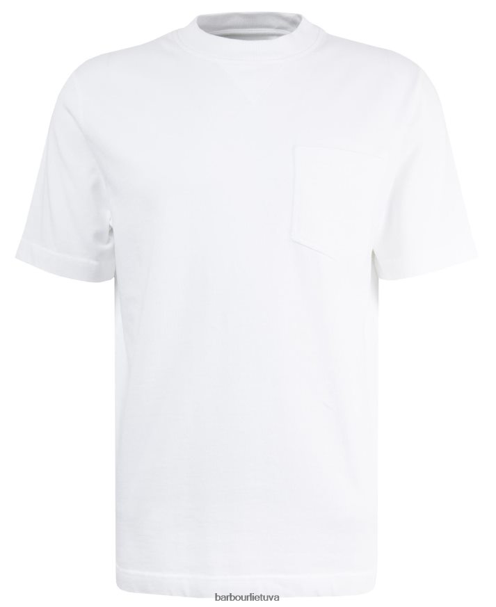 apranga Barbour Williams kišeniniai marškinėliai balintos alyvuogės vyrų 6F6D80958