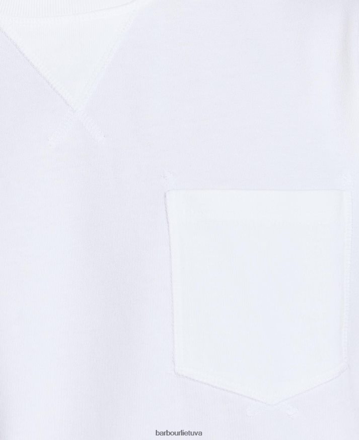 apranga Barbour Williams kišeniniai marškinėliai balintos alyvuogės vyrų 6F6D80958