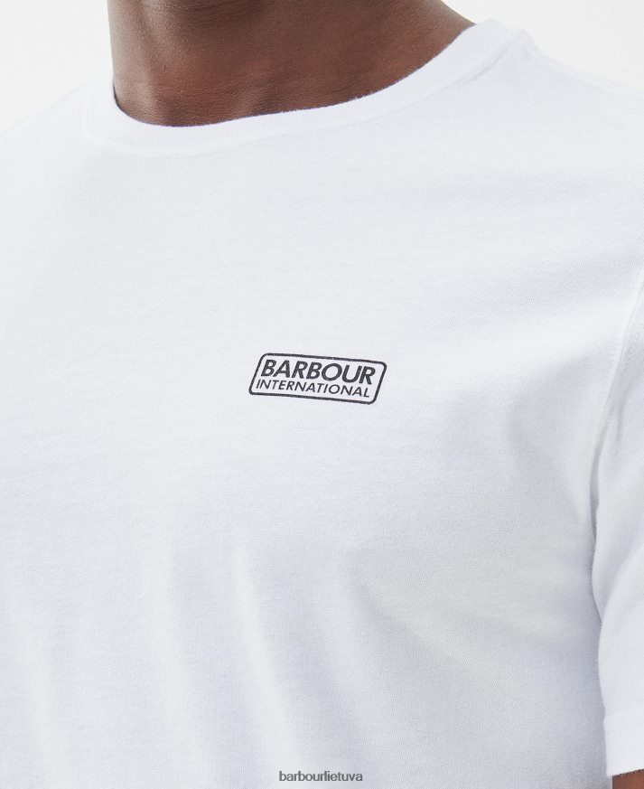 apranga Barbour būtini mažo logotipo marškinėliai karinis jūrų laivynas vyrų 6F6D80792