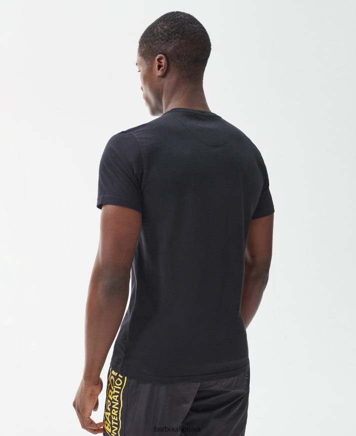 apranga Barbour būtini mažo logotipo marškinėliai karinis jūrų laivynas vyrų 6F6D80839