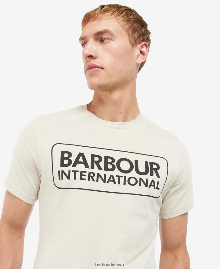 apranga Barbour būtini marškinėliai su dideliu logotipu klasikinis juodas vyrų 6F6D80930