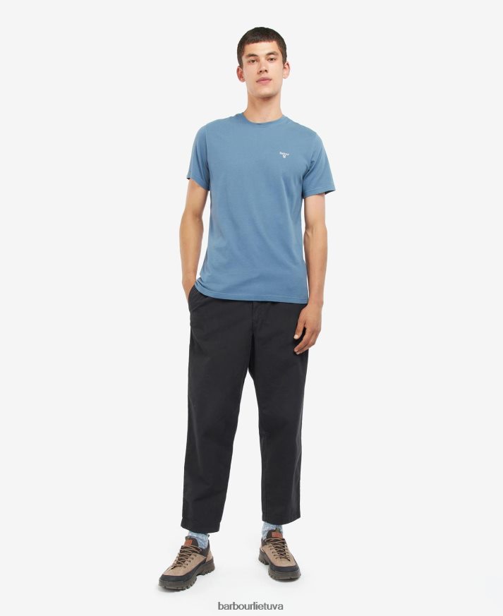 apranga Barbour būtiniausi sportiniai marškinėliai šiaurės žalia vyrų 6F6D80970