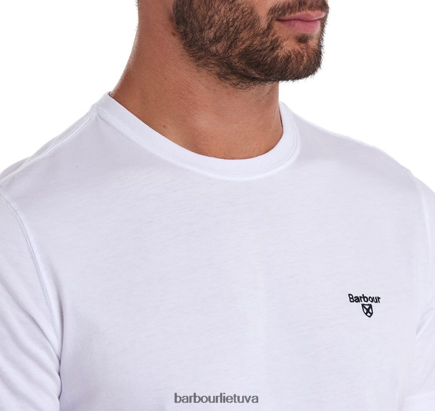 apranga Barbour būtiniausi sportiniai marškinėliai jūros dumblių vyrų 6F6D80751