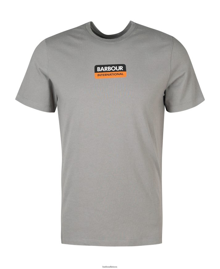 apranga Barbour bennet marškinėliai milteliai mėlyni vyrų 6F6D80924
