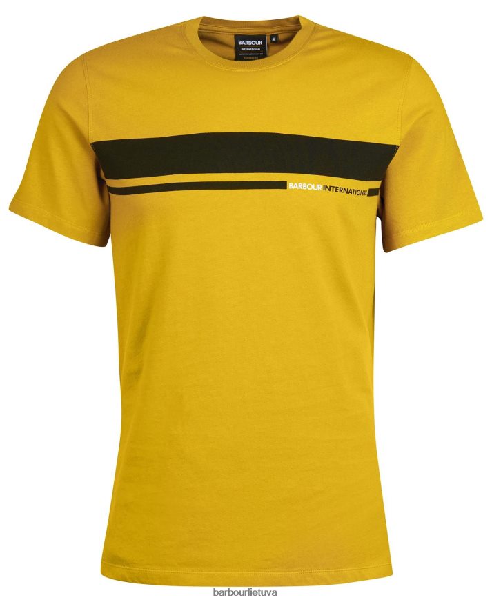 apranga Barbour bennett marškinėliai garstyčių žievė vyrų 6F6D80973