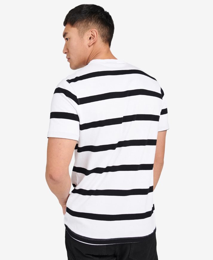 apranga Barbour cobain dryžuoti marškinėliai mėlynas horizontas vyrų 6F6D80913