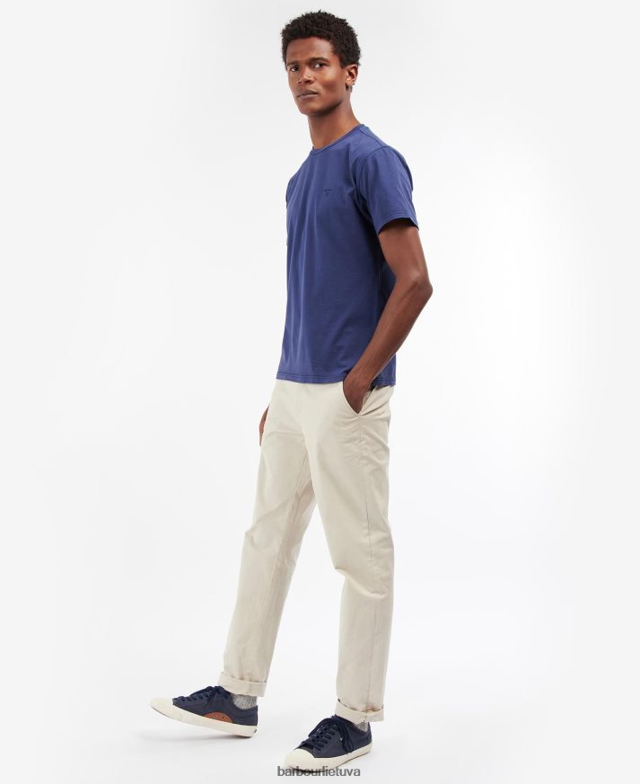 apranga Barbour drabužiais dažyti marškinėliai dangus vyrų 6F6D80884