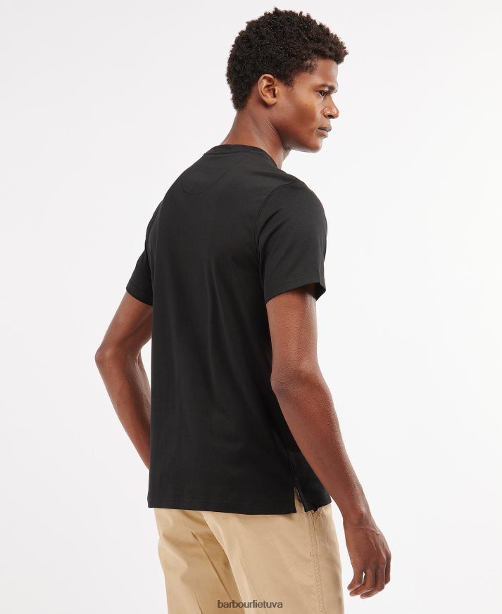 apranga Barbour durness kišeniniai marškinėliai baltas vyrų 6F6D80857