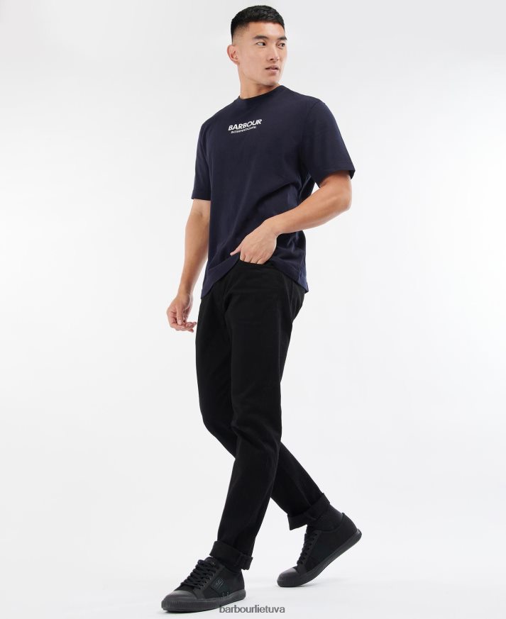 apranga Barbour formulės marškinėliai naktinis dangus vyrų 6F6D80834