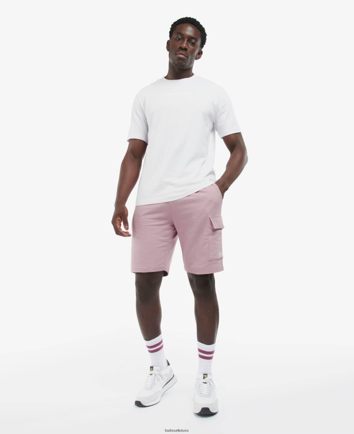 apranga Barbour formulės marškinėliai rausvai violetinė vyrų 6F6D80915