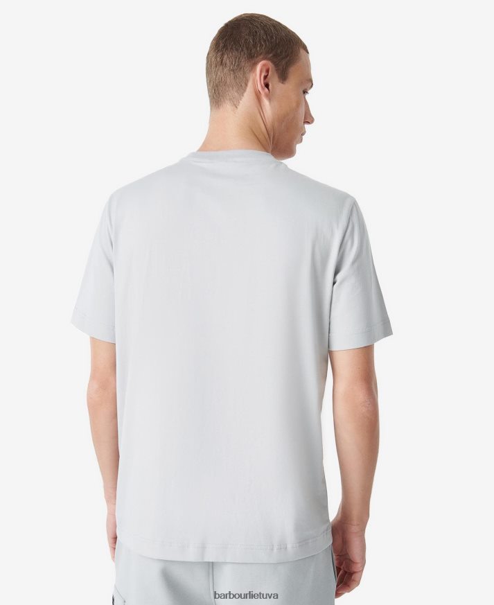 apranga Barbour formulės marškinėliai sidabrinis ledas vyrų 6F6D80870